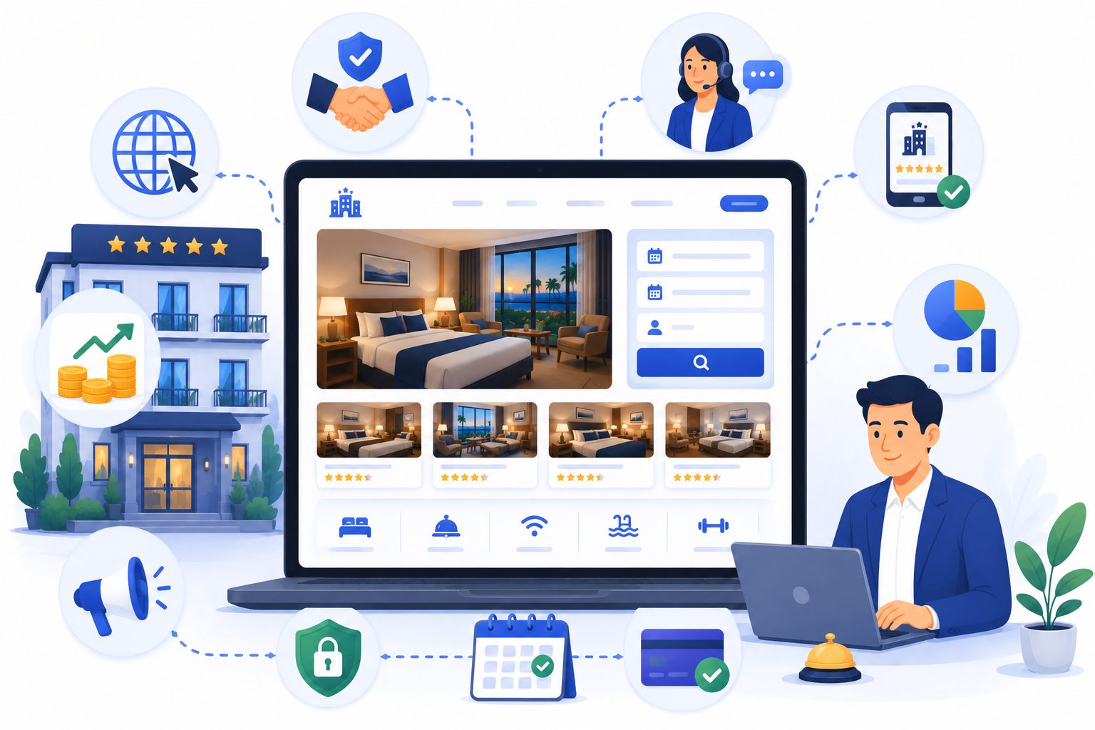 Jasa Pembuatan Website Hotel: Kenapa Bisnis Hotel Butuh Website Sendiri?