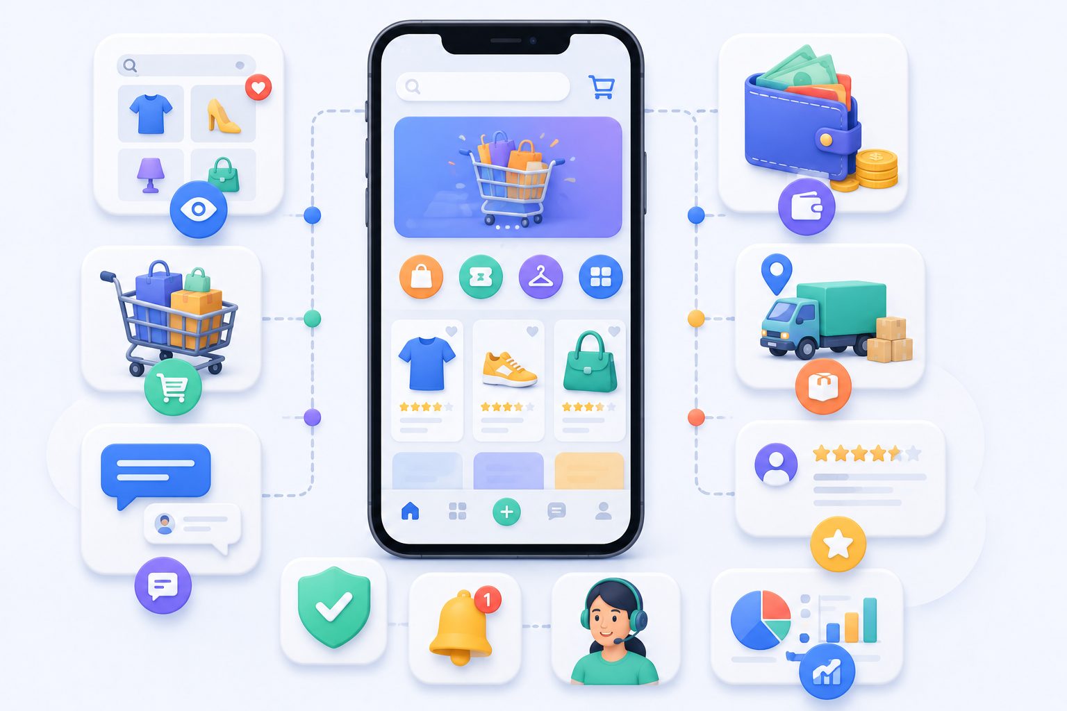 Fitur Aplikasi Marketplace yang Membuat Pengguna Kembali Lagi
