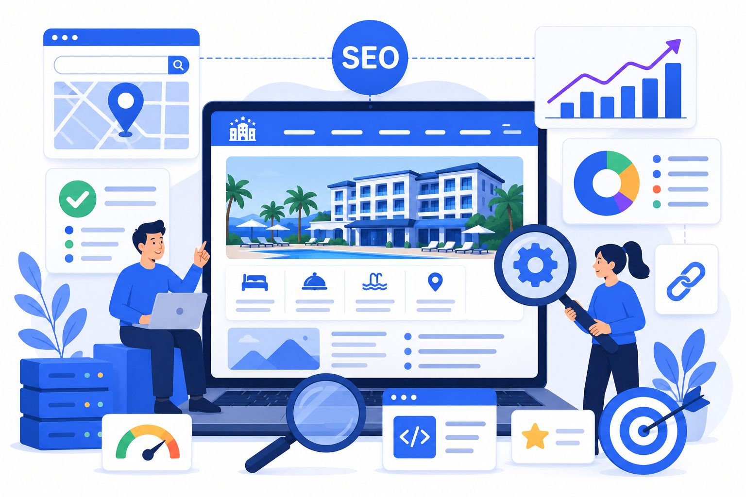 Strategi SEO Website Hotel untuk Mendatangkan Tamu Organik