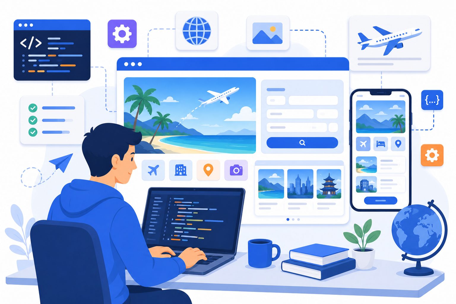 Cara Memilih Web Developer Travel untuk Bisnis Wisata