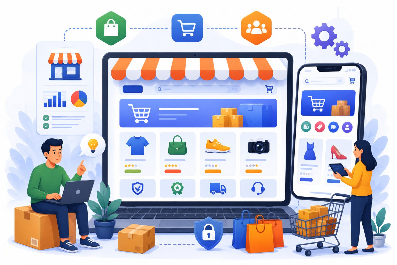 Jasa Pembuatan Marketplace seperti Tokopedia atau Shopee