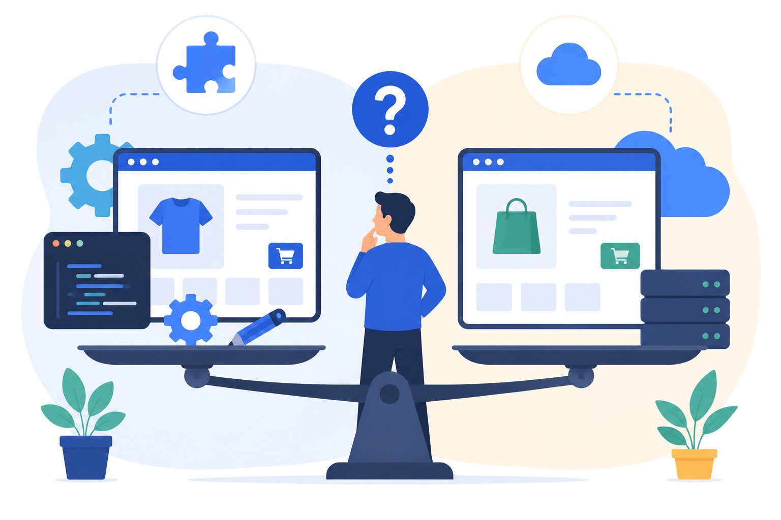 Platform Ecommerce Custom atau SaaS, Mana Lebih Tepat?