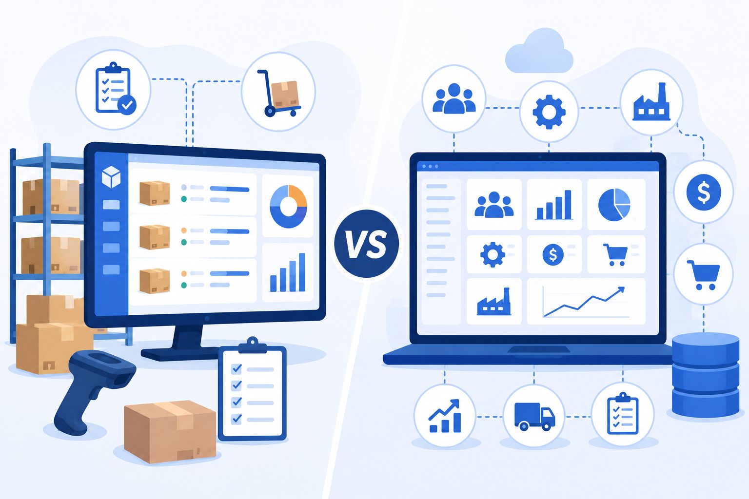 Software Inventaris vs ERP: Mana yang Lebih Tepat untuk Mengelola Stok Bisnis?