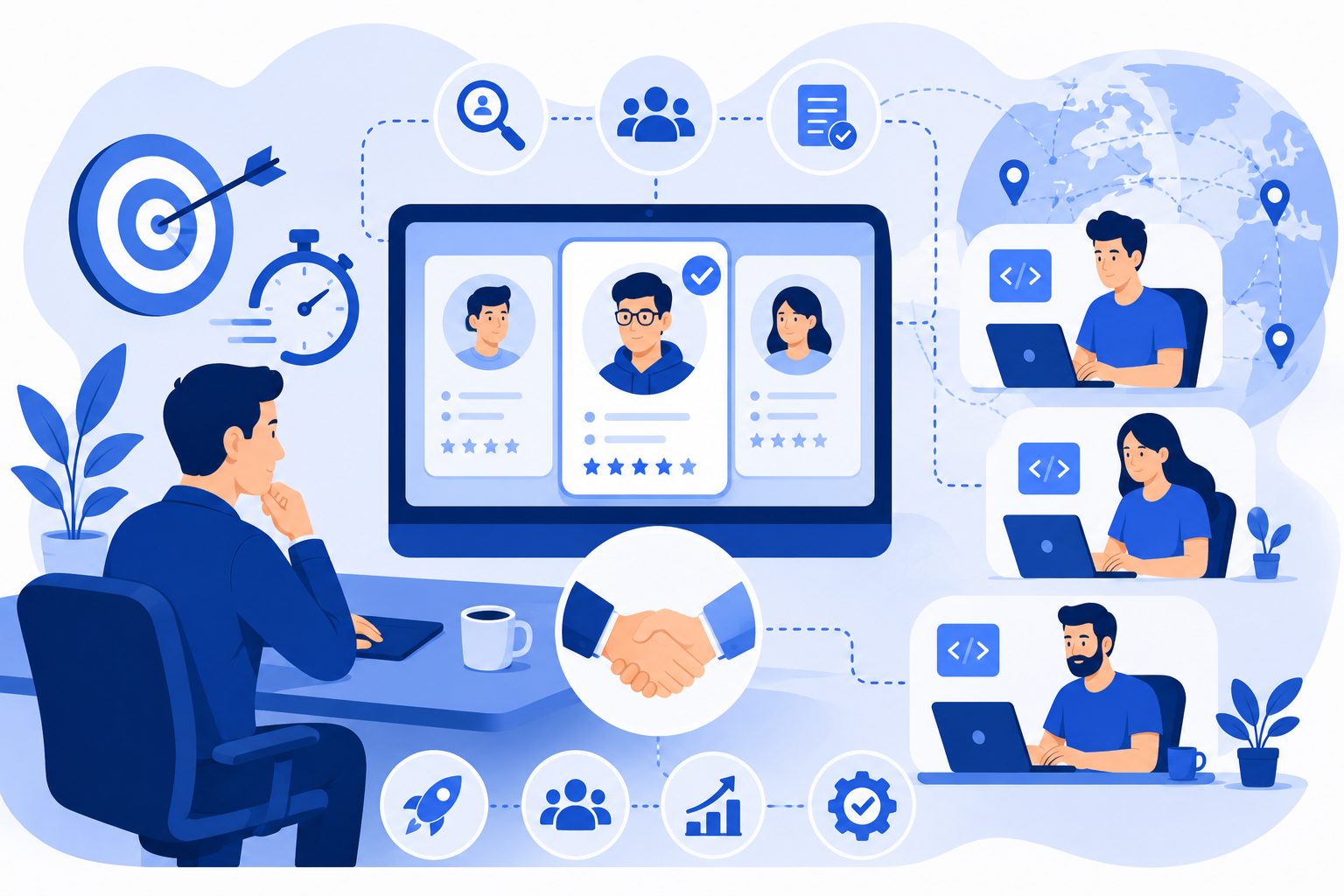 Cara Hiring Dedicated Developer Lebih Cepat melalui IT Outsourcing