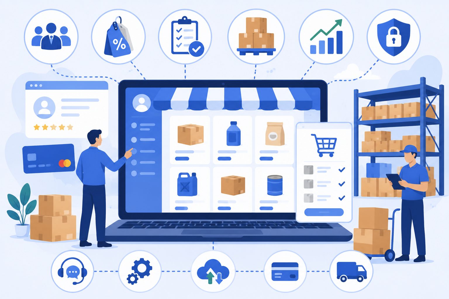 Fitur Website Ecommerce yang Wajib Dimiliki Distributor dan Grosir