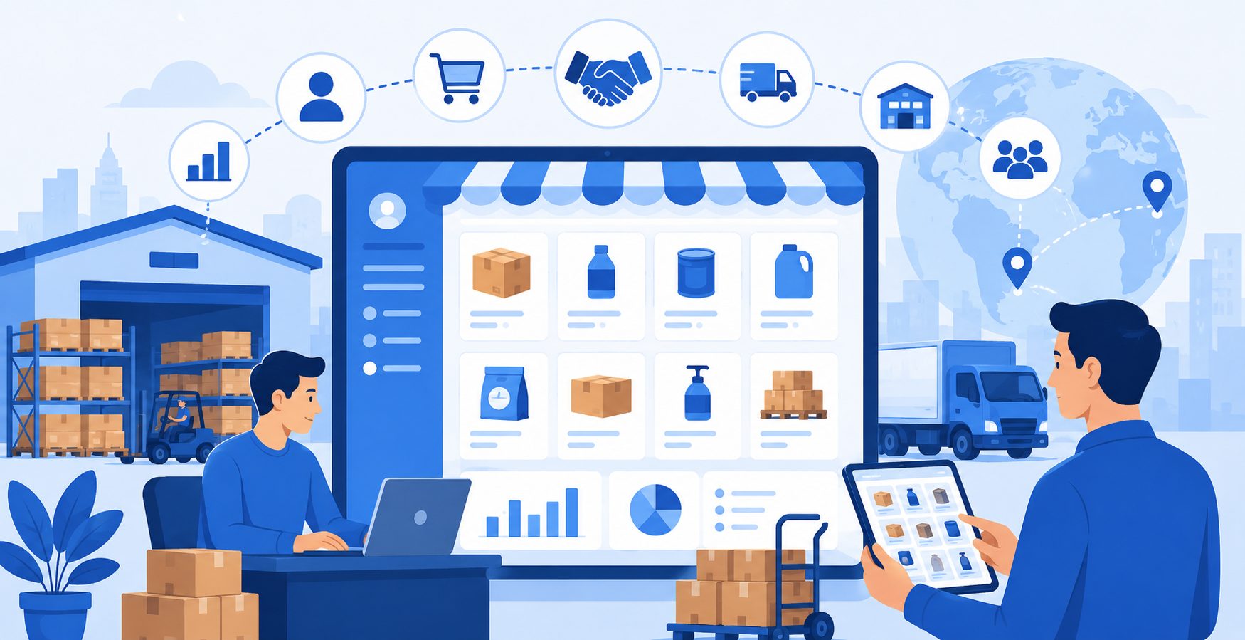 Marketplace Grosir B2B untuk Distributor: Cara Mempercepat Pemesanan