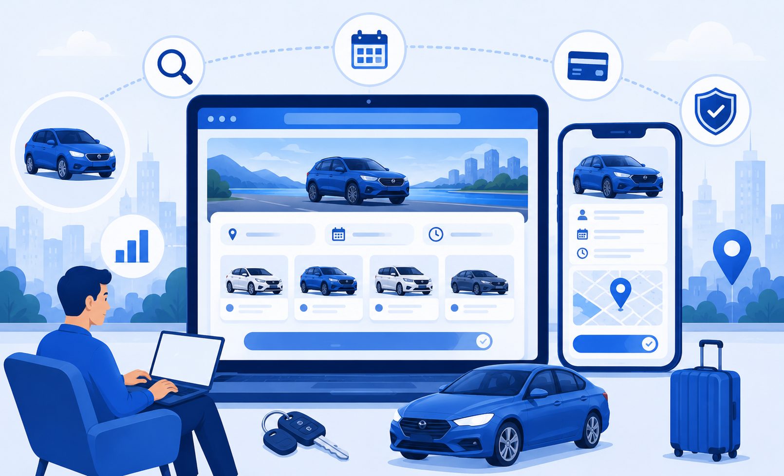 Website Rental Mobil: Fitur Cek Harga & Booking Online