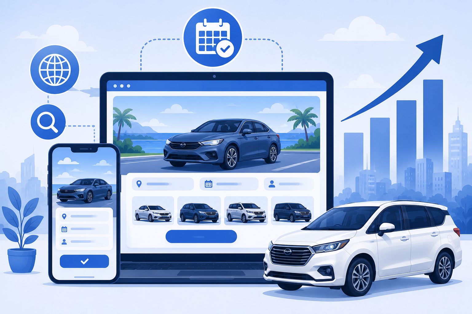 Website Rental Mobil Meningkatkan Booking