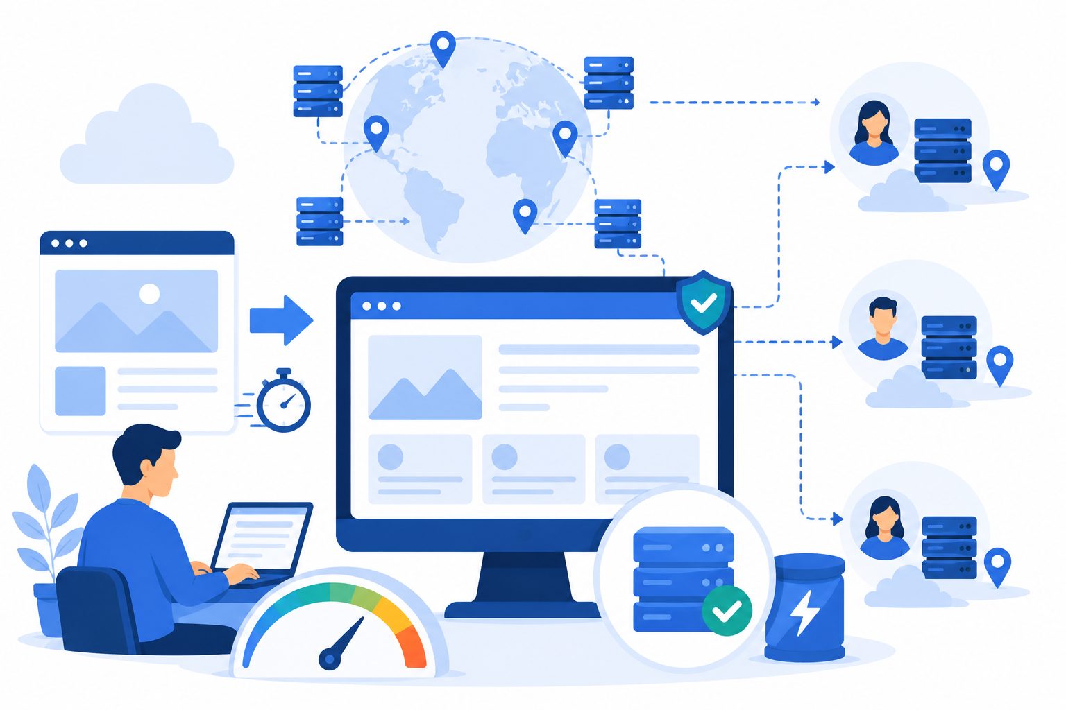 Cara Mempercepat Website dengan CDN & Caching yang Tepat