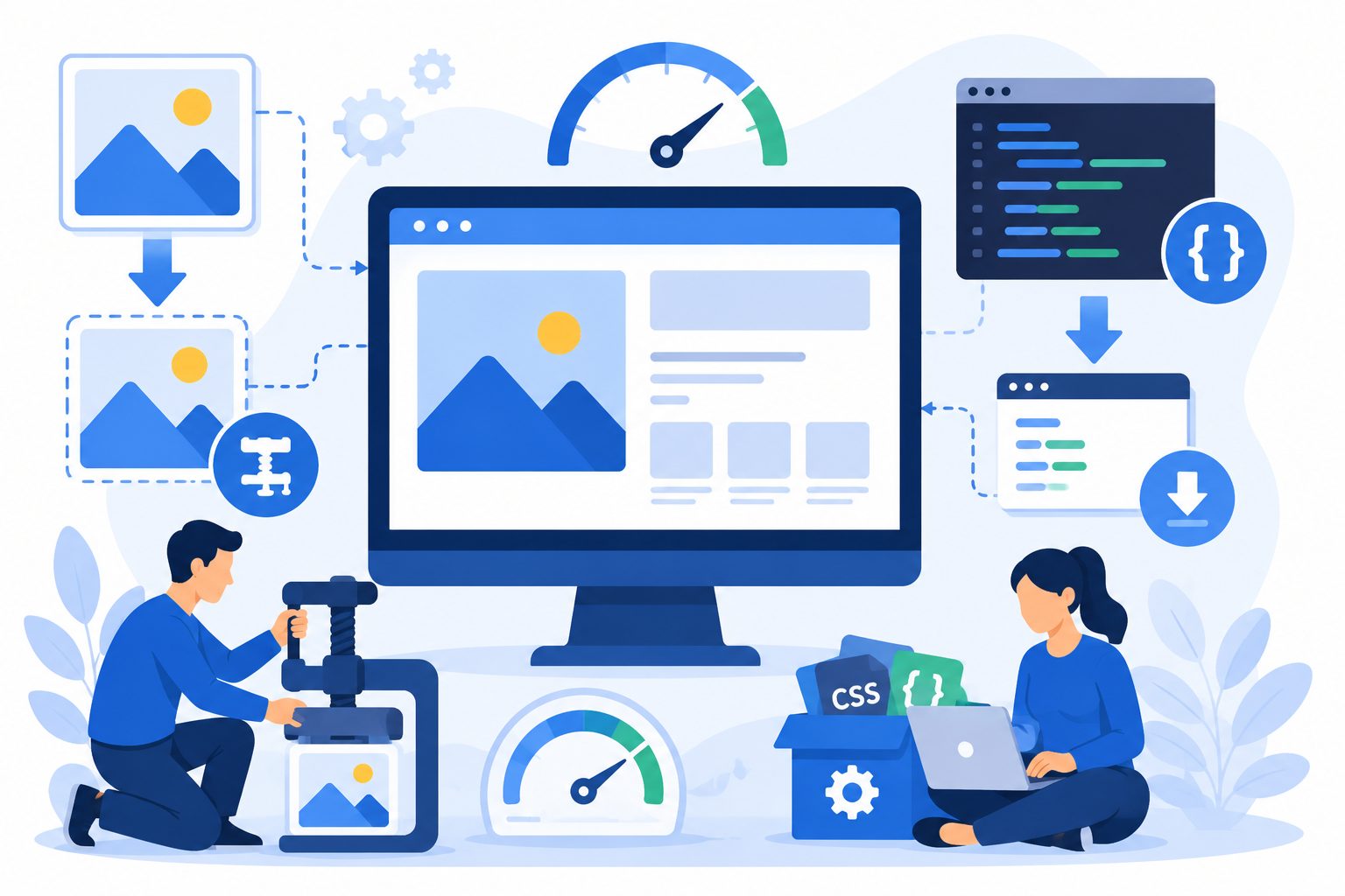 Kompresi Gambar & Minifikasi CSS untuk Website Lebih Cepat