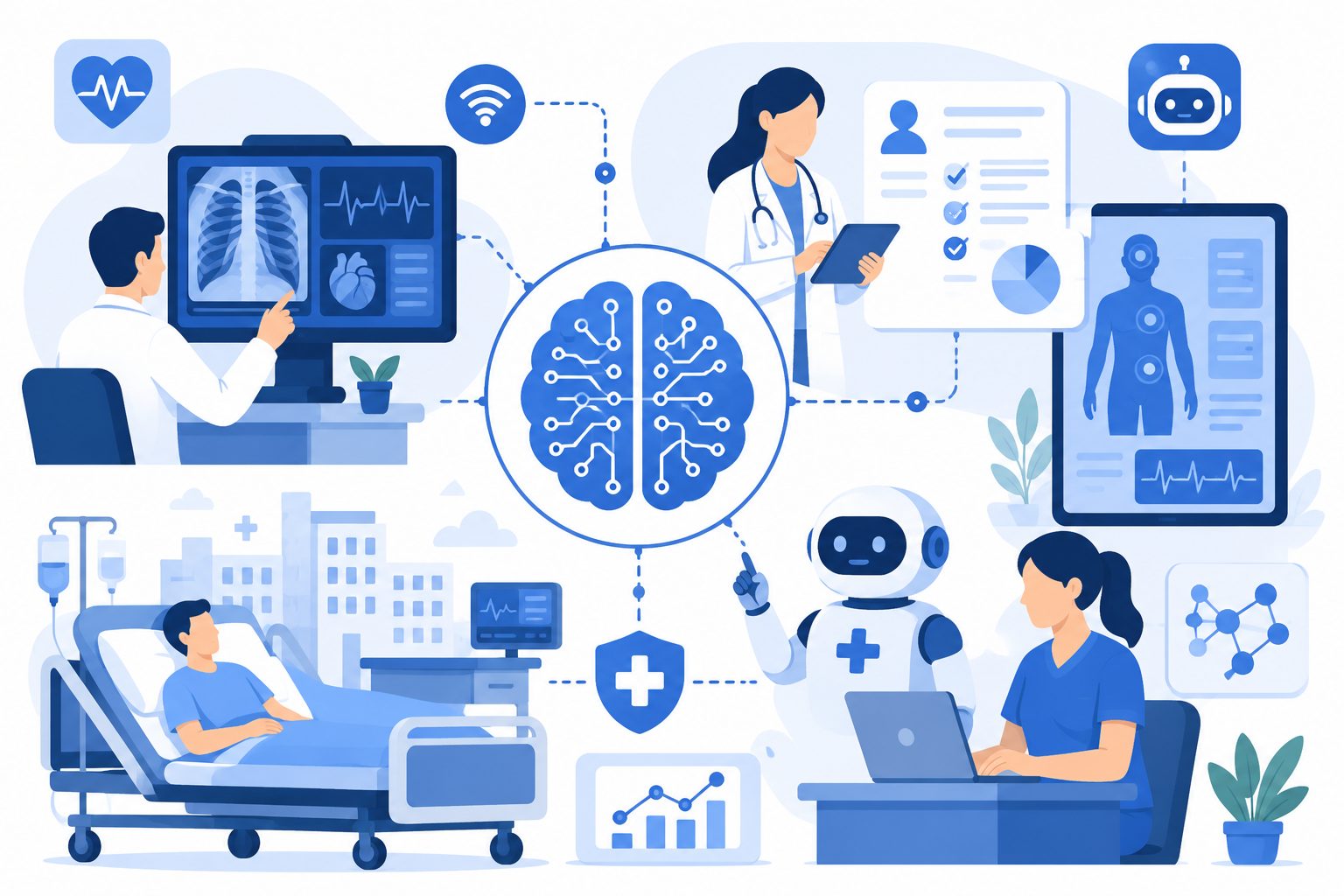 Implementasi Artificial Intelligence untuk Rumah Sakit Modern